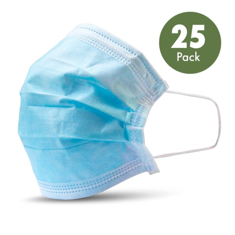 25 - Disposable Protective Face Masks